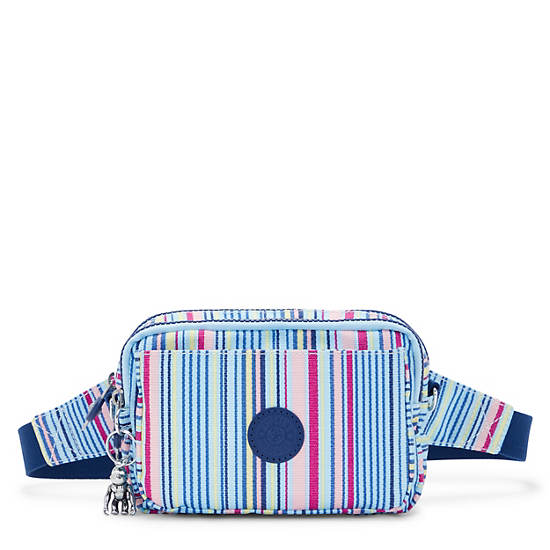 Kipling Abanu Multi Printed Convertible Crossbody Väska Blå Olika Färger | SE 2183NW